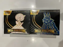 Pokemon Mega Evolution ETBs Set Of 2 Factory Sealed Ships Asap! - Image 1