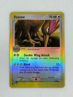 Pokemon Card Fearow 37/100 Reverse Holo Foil EX Sandstorm - Image 1