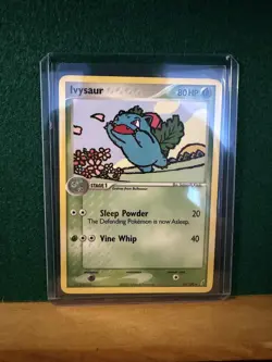 Ivysaur 34/100 EX Crystal Guardians Uncommon Non Holo Pokemon TCG Card - Image 1