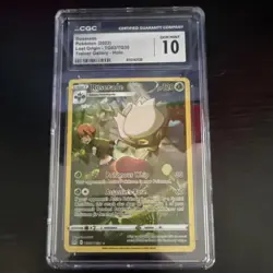 Pokemon Roserade TG02/30 Lost Origin Trainer Gallery Ultra Rare Holo CGC 10 - Image 1