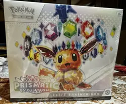 Pokemon TCG Prismatic Evolutions Elite Trainer Box ETB (Slight Tear In Plastic) - Image 1
