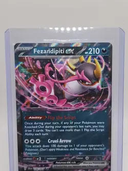 Pokemon TCG Fezandipiti EX 38/064 Double Rare Shrouded Fable Pack Fresh - Image 5