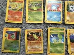 Pokemon Aquapolis 20 Card Lot Ninetails Reverse Holo Spinarak All LP+ - Image 2