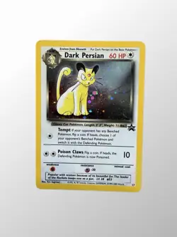 Pokemon TCG Dark Persian Promo 1999-2000 #17 Rare Holo Card Near Mint Condition - Image 1