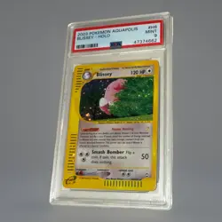 2003 Pokemon Aquapolis Blissey Holo Rare #H6 MINT PSA 9 🥚 Low POP - Image 3