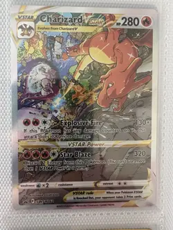 Pokemon TCG - Charizard VSTAR (SWSH262) Sword & Shield Black Star Promo - NM - Image 1