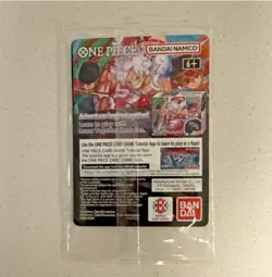 Bandai Namco One Piece CCG Monkey.D.Luffy US Voyage Promo Character Card - Image 2
