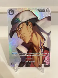 SAKAZUKI - One Piece OP02-099 - SP Special Super Rare - Kingdoms of Intrigue - Image 1