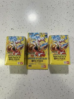 ONE PIECE. Double Pack Set Vol.10 OP15 Adventure on Kami’s Island. Sealed. - Image 1