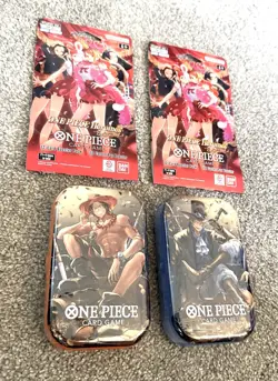 One Piece OP-13 Tins + EB-03 Packs - Image 1