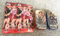 One Piece OP-13 Tins + EB-03 Packs - Image 5