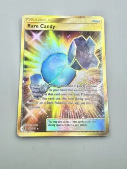Rare Candy - 165/145 - Pokemon Guardians Rising Sun & Moon Secret Rare Card MP - Image 1