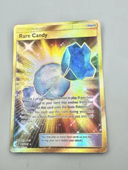 Rare Candy - 165/145 - Pokemon Guardians Rising Sun & Moon Secret Rare Card MP - Image 3