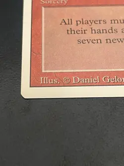 Wheel of Fortune Revised Edition Card MTG Magic the Gathering Card LP - Image 2