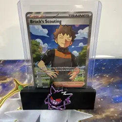 Brock's Scouting Journey Together Ultra Rare Card 179/159 NM Condition - Image 1