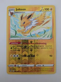 Jolteon Reverse Holo - Sword & Shield Vivid Voltage 047/185 Pokemon Card - Image 1
