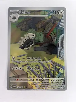 Pokemon Card - Lairon Twilight Masquerade 184/167 Holo Illustration Rare - Image 1