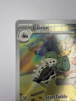 Pokemon Card - Lairon Twilight Masquerade 184/167 Holo Illustration Rare - Image 3