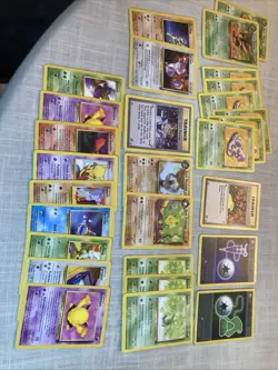 Pokemon team rocket lot-31 cards-vintage 2000 WOTC-Common Uncommon-L/P - N/M - Image 1