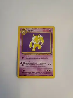 Hypno - Fossil Set - 23/62 - Non Holo Foil Rare - Pokemon Card - LP - Image 1