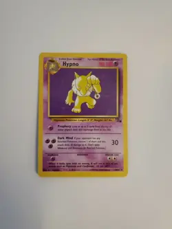 Hypno - Fossil Set - 23/62 - Non Holo Foil Rare - Pokemon Card - LP - Image 2