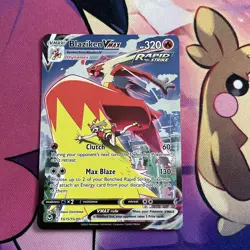 Pokemon Card | Blaziken VMAX TG15/TG30 Silver Tempest Trainer Gallery Full Art - Image 3