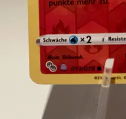 Pokemon GO Ditto Camaup 013/078 Reverse Holo UNPEELED Deutsch Peel Card Selten - Image 2