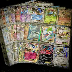 Pokemon Card Lot Binder ALL XY ERA EX Promo Full Art Shaymin Glaceon Nintendo - Image 1