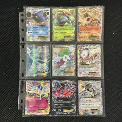 Pokemon Card Lot Binder ALL XY ERA EX Promo Full Art Shaymin Glaceon Nintendo - Image 2