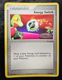 Pokemon Card - Energy Switch Power Keepers 75/108 Uncommon Reverse Holo Stamped - Image 1
