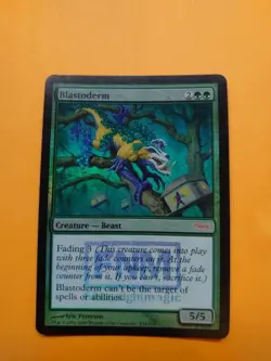 Blastoderm. Beast rare Magic the Gathering Card. foil DCI PROMO as pics - Image 1