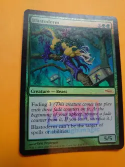Blastoderm. Beast rare Magic the Gathering Card. foil DCI PROMO as pics - Image 3