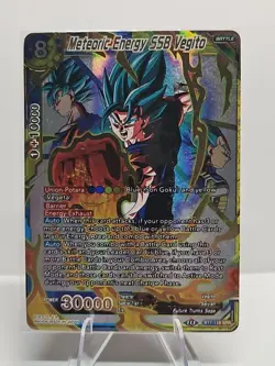 Meteoric Energy SSB Vegito SPR BT7-118 Dragon Ball Super Card Game - Image 1