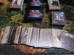 Guardians TCG Lot of ~600 Unsorted Cards + Deck Box - 1995 CCG FPG Vintage - Image 5