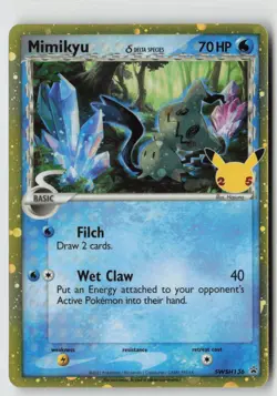 Mimikyu (Delta Species) - SWSH136 - SWSH: Sword & Shield Promo Cards Holo - PTCG - Image 1