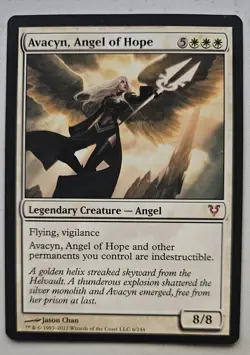 Avacyn, Angel of Hope Avacyn Restored MTG Mythic Rare Lightly Played - Image 1