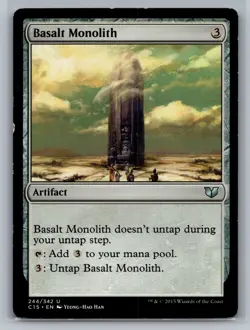 Basalt Monolith Commander 2013 #237 Magic MTG - Image 1