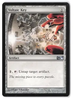 Voltaic Key 219 HP Normal Magic 2011 (M11) MTG - Image 1