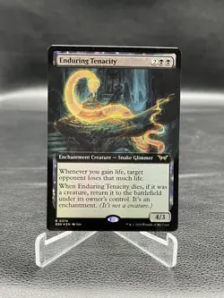 Duskmourn: House of Horror #374 Enduring Tenacity (Extended Art) - Image 1