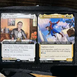 1 IN-HAND Peter Parker Amazing Spiderman MTG Exclusive Disney Event Promo Magic - Image 1