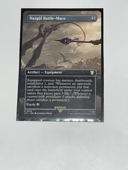 Wizards of the Coast Nazgul Battle-Mace Borderless Rare Artifact Colorless 510 … - Image 1