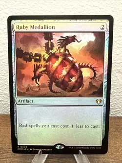 Ruby Medallion Commander Masters Foil - Image 1