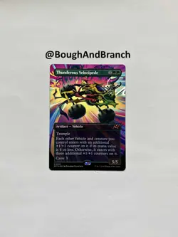 FOIL Thunderous Velocipede (Borderless) Aetherdrift - Image 1