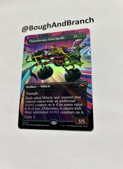 FOIL Thunderous Velocipede (Borderless) Aetherdrift - Image 2