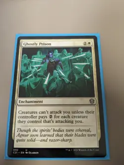 Ghostly Prison / Commander 2021 / Magic The Gathering MTG - Image 1