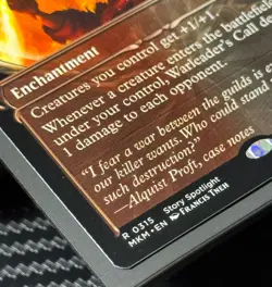 MTG MKM 315 - Warleader's Call (Showcase) Murders at Karlov Manor Non-Holo - NM - Image 4