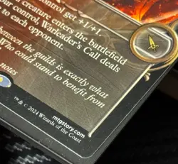 MTG MKM 315 - Warleader's Call (Showcase) Murders at Karlov Manor Non-Holo - NM - Image 5