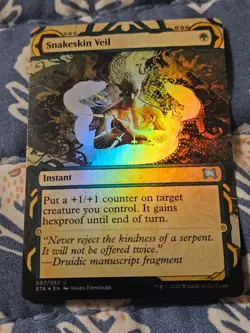 Snakeskin Veil FOIL Strixhaven: Mystical Archives (STA) MTG Magic - Image 2