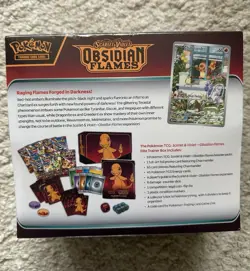 Pokemon: Scarlet & Violet Obsidian Flames Elite Trainer Box ETB - Image 2