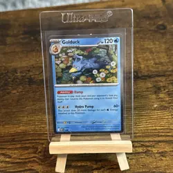 Golduck 008 Mega Evolutions Cosmos Holo Black Star Promo Pokemon NM - Image 1